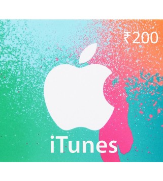 iTunes INR 200 Card Region: INDIA Key GLOBAL